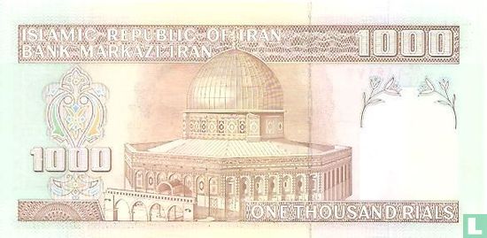Iran 1.000 Rials ND (1992-) P143e2 - Image 2
