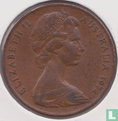 Australie 2 cents 1974 - Image 1