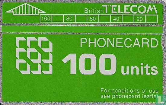 BT Phonecard 100 units