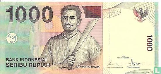 Indonesia 1,000 Rupiah 2007 - Image 1