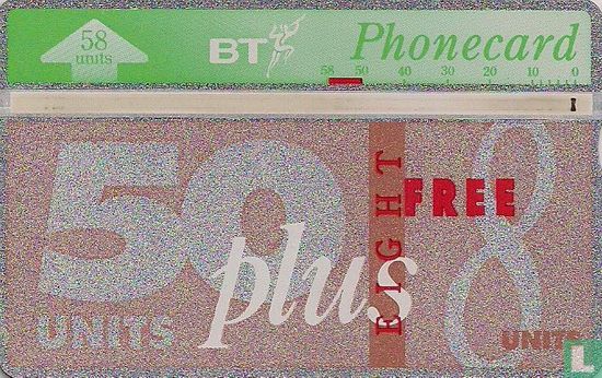 BT Phonecard 50+8 units
