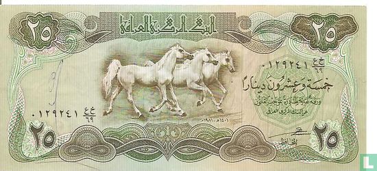 Iraq 25 dinars 1981 - Image 1