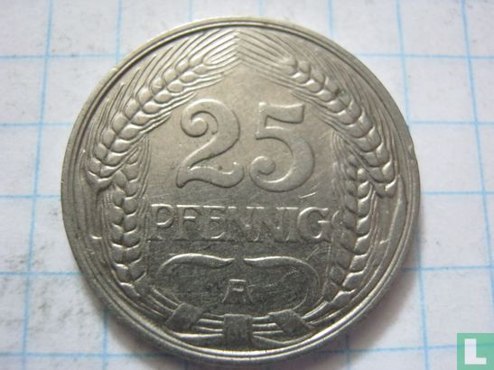 Duitse Rijk 25 pfennig 1912 (A) - Afbeelding 2