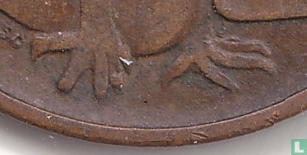 Australie 2 cents 1966 (aucune griffe émoussée) - Image 3