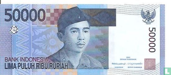 Indonesia 50,000 Rupiah 2006 - Image 1