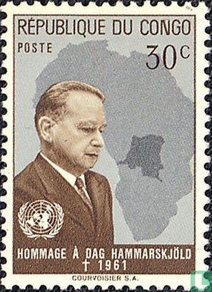 Hommage aan Dag Hammarskjöld 