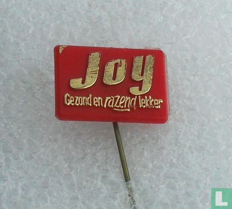 Joy Gezond en razend lekker (type 2) [gold on red]