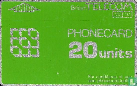 BT Phonecard 20 units