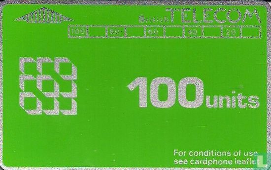 BT Phonecard 100 units 