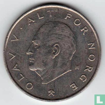 Norway 1 krone 1984 - Image 2