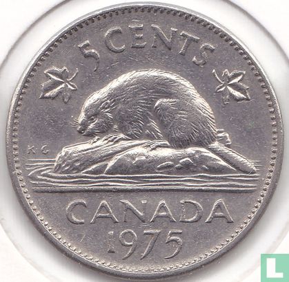 Canada 5 cents 1975 - Afbeelding 1
