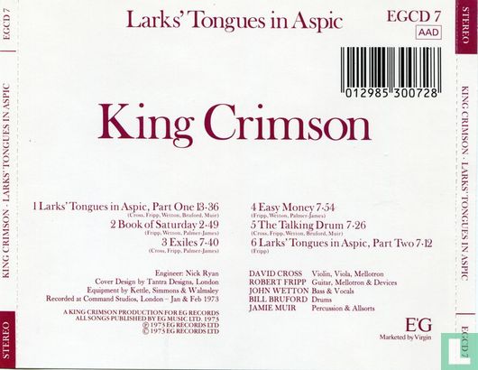 Larks' Tongues In Aspic - Bild 2