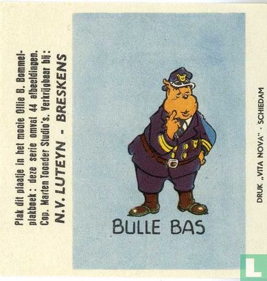 Bulle Bas [blauw]