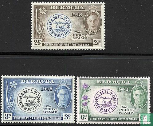 100 jaar postzegels van Bermuda