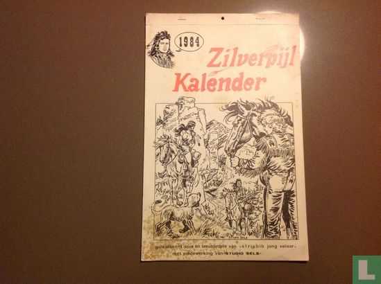 1984 Zilverpijl kalender - Image 1