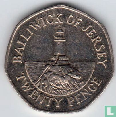 Jersey 20 pence 2002 - Image 2