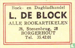 L. De Block - Alle rookartikelen