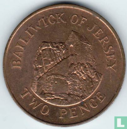 Jersey 2 Pence 1990 - Bild 2