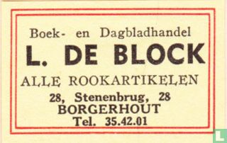 L. De Block - Alle rookartikelen