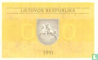 Lituanie 0,50 talonas  - Image 2