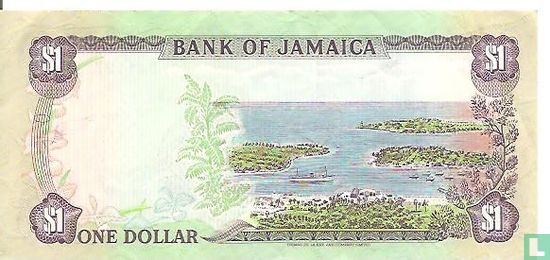 Jamaika 1 Dollar 1987 - Bild 2