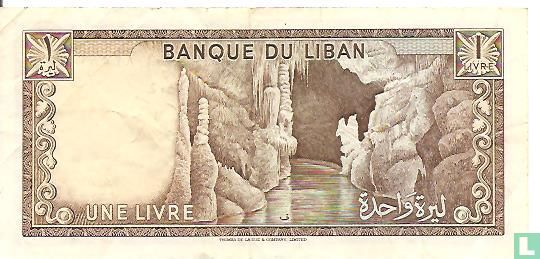 Libanon 1 Livre 1973 - Afbeelding 2