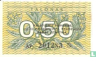 Litauen 0,50 Talonas - Bild 1
