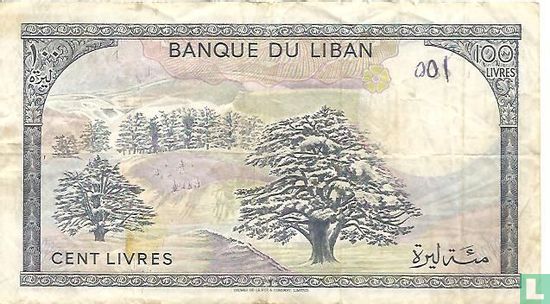 Lebanon 100 Livres 1983 - Image 2