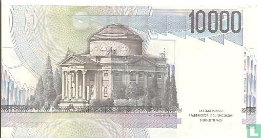 Italië 10.000 lire (P112a) - Afbeelding 2