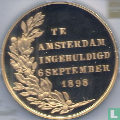 Inhuldiging van Wilhelmina te Amsterdam in 1898 (kroningsjaar) - Afbeelding 1
