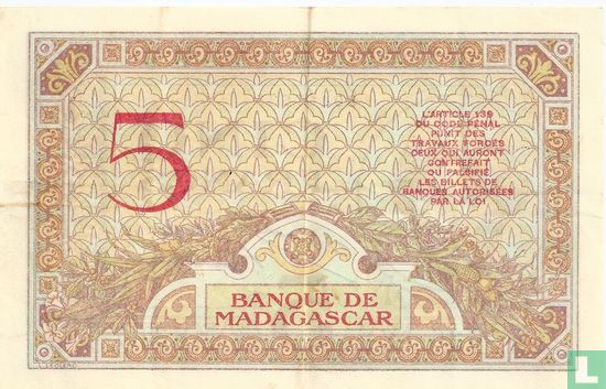 5 Malagassische frank - Afbeelding 2