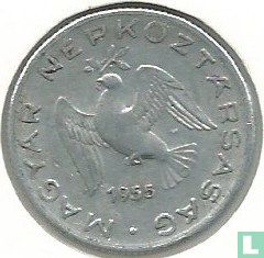 Hongarije 10 fillér 1955 - Afbeelding 1
