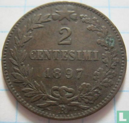 Italie 2 centesimi 1897 - Image 1