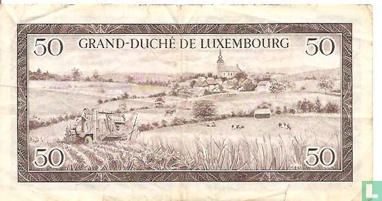Luxemburg 50 Francs - Bild 2