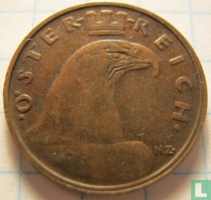 Autriche 1 groschen 1927 - Image 2