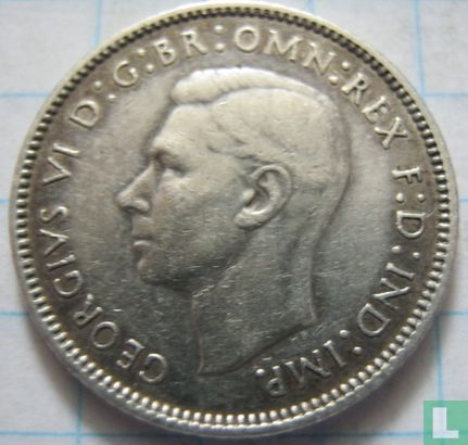 Australia 6 pence 1942 (D) - Image 2