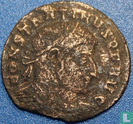 Roman Empire, Constantine I 307-337 AD, Follis Ticinum - Image 1