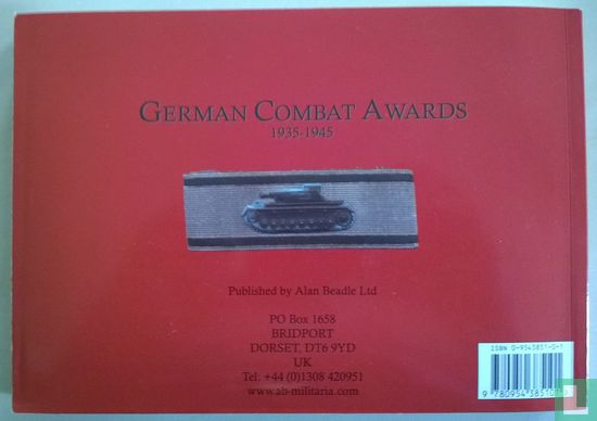 German Combat Awards 1935-1945 - Afbeelding 2