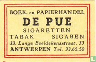 De Pue - Boek- en papierhandel