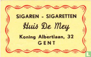 Huis De Mey - sigaren - sigaretten