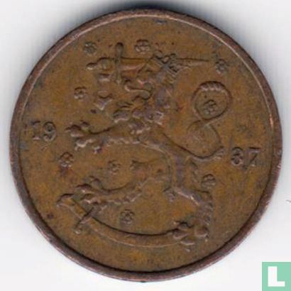 Finland 5 penniä 1937 - Image 1