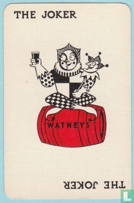 Joker, UK 1, Watneys Stout, Beer, Speelkaarten, Playing Cards - Bild 1