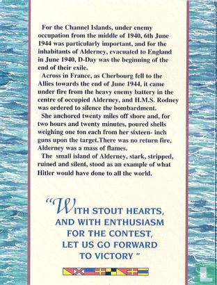 Alderney 2 pounds 1994 (folder) "50 years Normandy Invasion" - Afbeelding 3