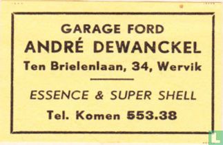 Garage Ford - André Dewanckel