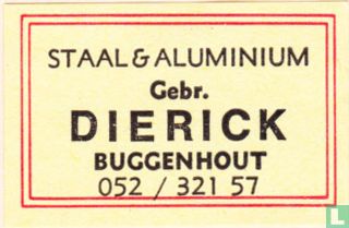Staal & aluminium Gebr. Dierick