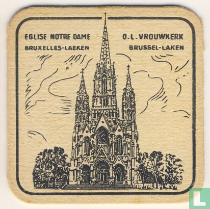 Eglise Notre Dame Bruxelles-Laeken  O.L.Vrouwkerk Brussel-Laeken / Ekla Vandenheuvel - Afbeelding 1