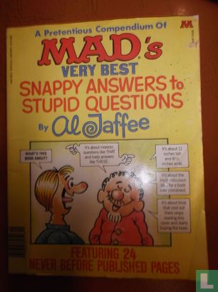 A prentious compendium of MAD's very best snappy answers to stupid questions  - Image 1