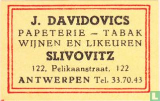 J. Davidovics - Slivovitz