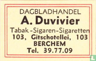 Dagbladhandel A. Duvivier