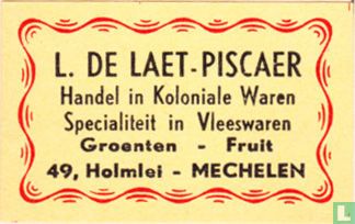 L. De Laet - Piscaer - Afbeelding 3